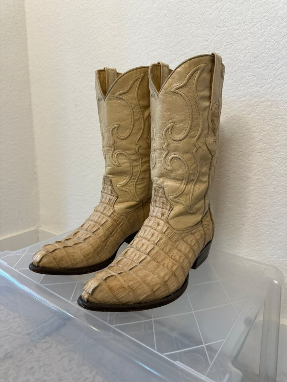 Genuine Crocodile 🐊 Los Altos Men's Boots Size 10